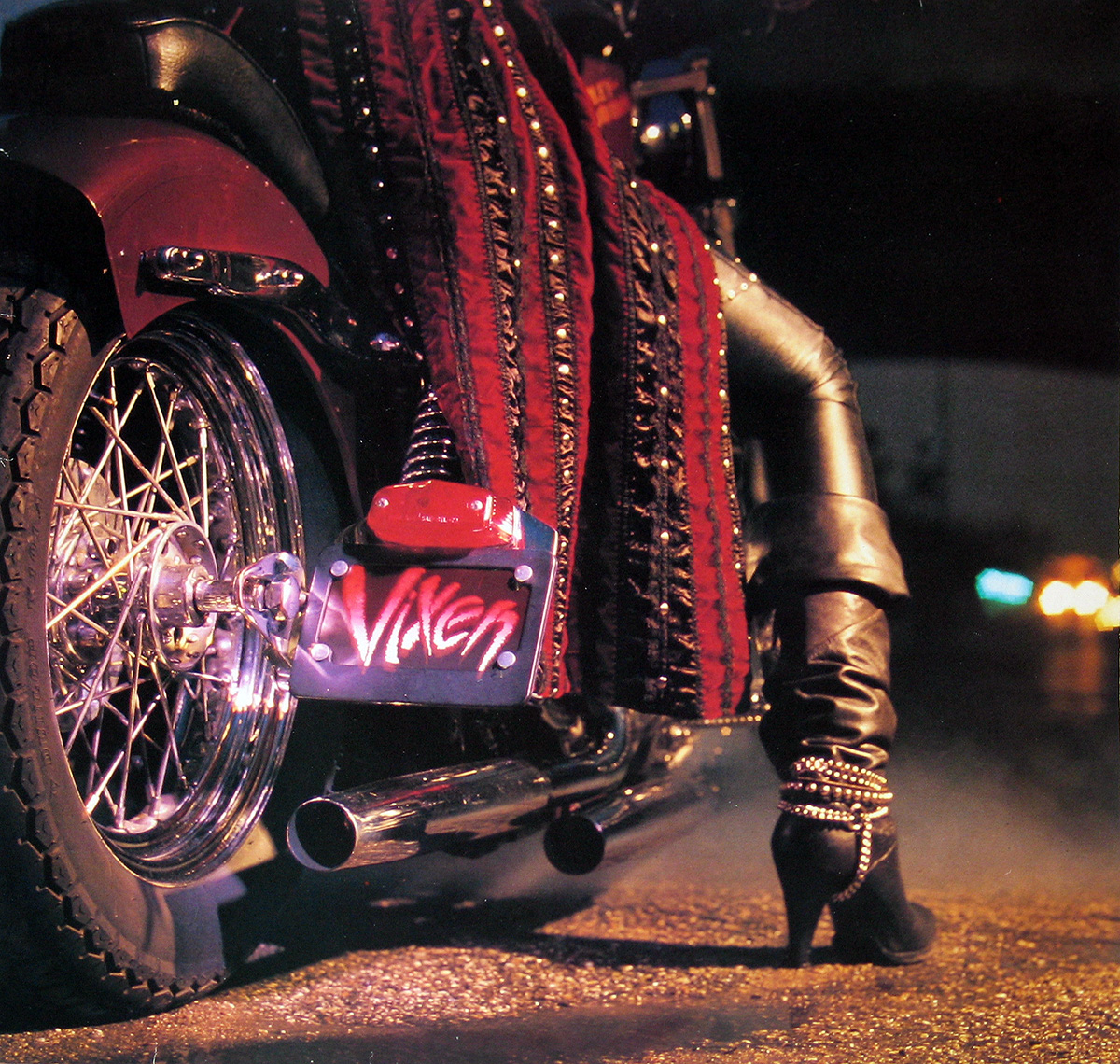 large album front cover photo of: Vixen - S/T Self-titled 12" Vinyl LP Album 